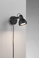Wandlamp wit modern leeslamp &apos;Aslak&apos; Nordlux GU10 modern verstelbaar 185mm