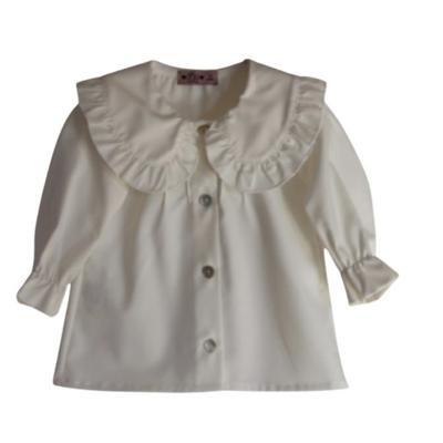 Phi creme blouse met kraag