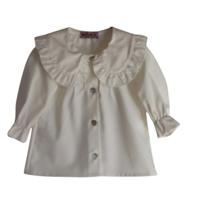 Phi creme blouse met kraag