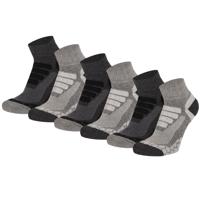 Xtreme Wandelsokken Quarter 6-pack Multi Grey-45/47