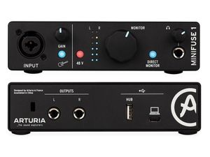 Arturia MiniFuse 1 Black ZGAN