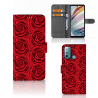 Motorola Moto G60 Hoesje Red Roses