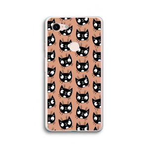 Kat: Google Pixel 3 XL Transparant Hoesje