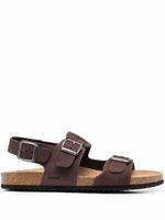 Geox sandales Ghita en cuir - Marron