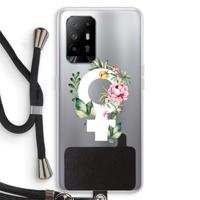 Venus: Oppo A94 5G Transparant Hoesje met koord