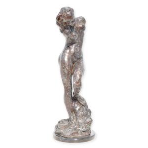 BRONZEN BEELD VAN EVA hoogte 81 cm