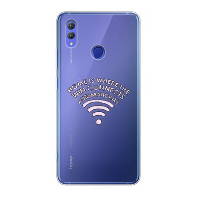 Home Is Where The Wifi Is: Honor Note 10 Transparant Hoesje