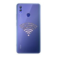 Home Is Where The Wifi Is: Honor Note 10 Transparant Hoesje