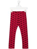 Versace Kids legging La Greca à design stretch - Rouge