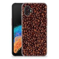 Samsung Galaxy Xcover 6 Pro | Siliconen Case | Koffiebonen