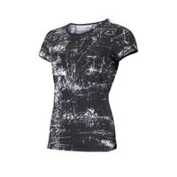 Sjeng Sports Plus Size sport T-shirt Isabella Plus zwart/wit - thumbnail