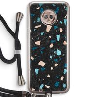Terrazzo N°11: Motorola Moto G6 Transparant Hoesje met koord
