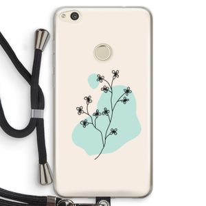 Love your petals: Huawei Ascend P8 Lite (2017) Transparant Hoesje met koord
