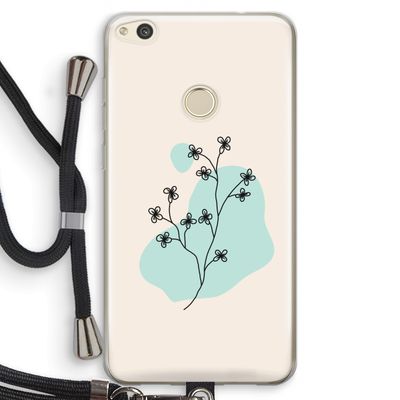 Love your petals: Huawei Ascend P8 Lite (2017) Transparant Hoesje met koord
