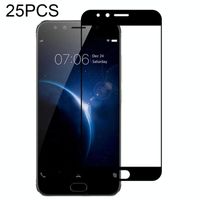 Voor Vivo X9i 25 PCS Full Glue Full Screen Tempered Glass Film
