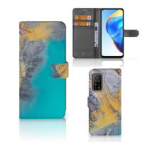Xiaomi Mi 10T Pro | Mi 10T | Bookcase | Marble Blue Gold