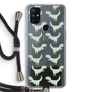 Dinos: OnePlus Nord N10 5G Transparant Hoesje met koord