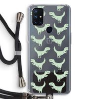 Dinos: OnePlus Nord N10 5G Transparant Hoesje met koord
