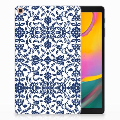 Samsung Galaxy Tab A 10.1 (2019) | Siliconen hoesje | Flower Blue