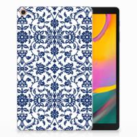 Samsung Galaxy Tab A 10.1 (2019) | Siliconen hoesje | Flower Blue