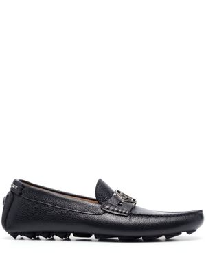 Philipp Plein mocassins à logo - Noir