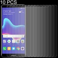 10 stuks 0 26 mm 9H 2.5D getemperd glas Film voor Huawei Y9 (2018)