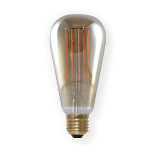 LED lamp Edison dimbaar 250 Lumen 6W E27 filament grijs Segula