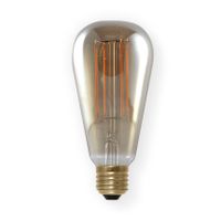 LED lamp Edison dimbaar 250 Lumen 6W E27 filament grijs Segula