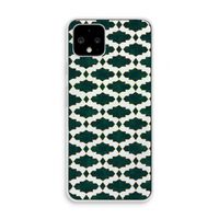 Moroccan tiles: Pixel 4 Transparant Hoesje