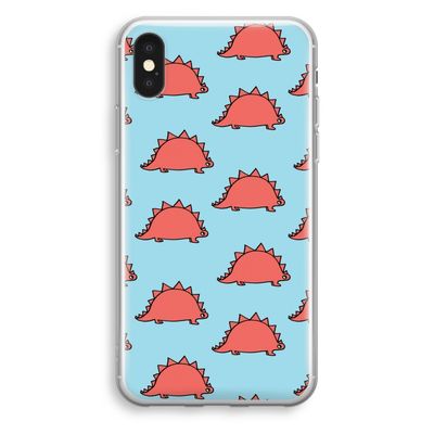 Dinosawrr: iPhone X Transparant Hoesje