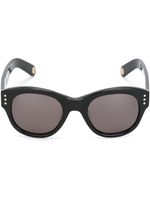 Kenzo lunettes de soleil à monture ovale - Noir