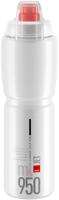 ELITE bidon "jet plus" bottle jet plus 950ml clear/red
