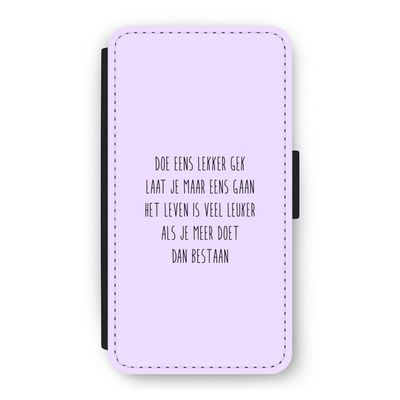 Gek: iPhone 11 Pro Flip Hoesje