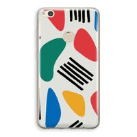 Illustratieve pop 1: Huawei Ascend P8 Lite (2017) Transparant Hoesje