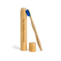 Bamboo Toothbrush Case