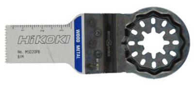Hikoki Accessoires 782720 | MSD20PB | Starlock Multitool blad | 20 x 34 mm | 1 stuk - 782720