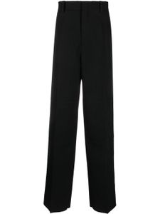 Jil Sander pantalon ample à taille haute - Noir