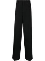 Jil Sander pantalon ample à taille haute - Noir - thumbnail