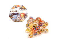 Adic Fiesta knikkers 20 kleintjes en 1 grote Adic Fiesta knikkers 20 kleintjes en 1 grote