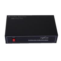 Coaxiale AHD/CVI/TVI 4 in 8 video signaal splitter
