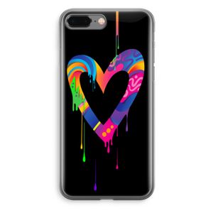 Melts My Heart: iPhone 8 Plus Transparant Hoesje