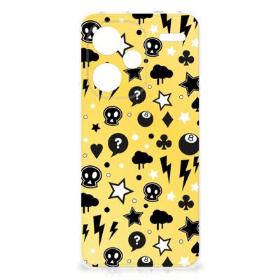 Silicone Back Case Xiaomi Redmi Note 13 Pro Plus Punk Geel