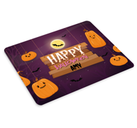 Muismat met naam Gepersonaliseerde happy halloween mousepad