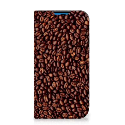iPhone 14 Pro | Flip Style Cover | Koffiebonen