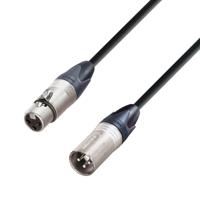 AH Cables KM3FMBLK XLR Verbindingskabel [1x XLR-bus - 1x XLR-stekker] 3.00 m Zwart - thumbnail