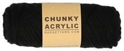 Budgetyarn Chunky Acrylic 100 Black