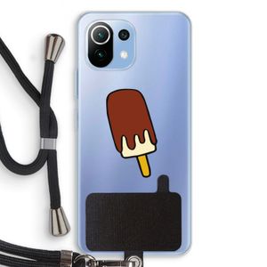 Frisco: Xiaomi Mi 11 Lite Transparant Hoesje met koord