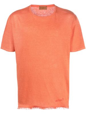 Alanui Linnen T-shirt - Oranje