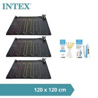 Intex - Zwembad verwarming - 3x Solarmat & WAYS Reparatieset en Teststrips - thumbnail