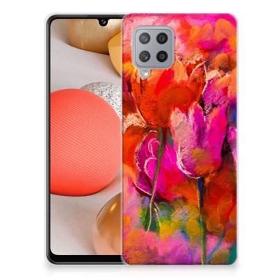 Smartphone hoesje Samsung Galaxy A42 Tulips Smartphone hoesje Samsung Galaxy A42 Tulips
